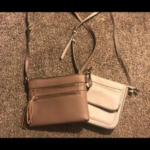 2 pocketbooks - over the shoulder bags